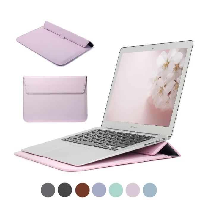 PU Leather Protector Sleeve Bag For Macbook Air 13 A2179 Pro 16 12 15 Laptop Case For XiaoMi Air 13.3 for Huawei Stand Cover, 9 colors
PU Leather Protector Sleeve Bag For Macbook Air 13 A2179 Pro 16 12 15 Laptop Case For XiaoMi Air 13.3 for Huawei Stand Cover, 9 colors
