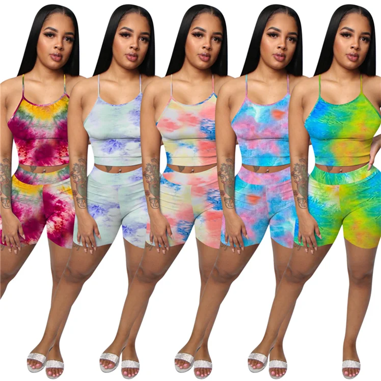 xizi womens 2020 fashion stylish clothing Printed Spaghetti Strap sport two piece set
xizi womens 2020 fashion stylish clothing Printed Spaghetti Strap sport two piece set