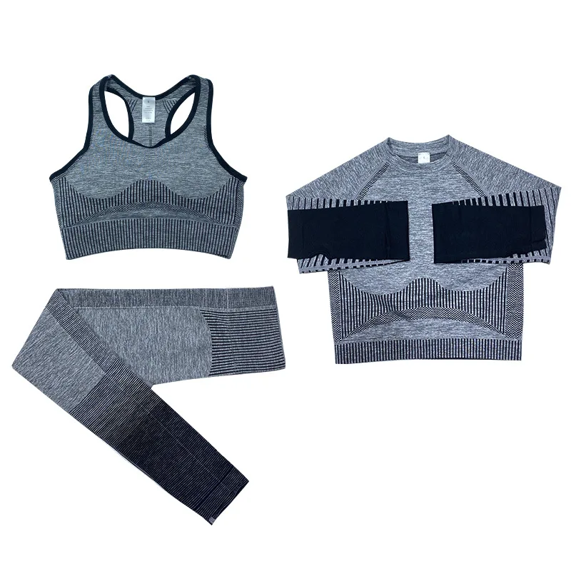 Wholesale Gym Jogging Set Active Breathable Leggings Activewear Sport Long Sleeve Zipper Jacket Athletic Women Fitness Yoga Set
Wholesale Gym Jogging Set Active Breathable Leggings Activewear Sport Long Sleeve Zipper Jacket Athletic Women Fitness Yoga Set