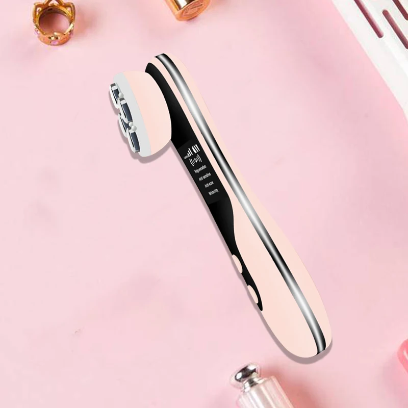 Electroporation Mesotherapy RF Skin Rejuvenation Face Lifting Tighten Massage Beauty Machine, White, pink
Electroporation Mesotherapy RF Skin Rejuvenation Face Lifting Tighten Massage Beauty Machine, White, pink