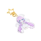 Custom Charms Blank Acrylic Key Chain Keyring Keyfob