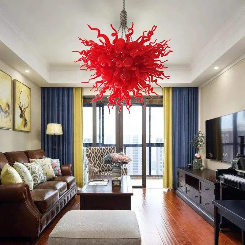 Nice Living Room Red Wedding Hanging Decoration Flush Mount Modern Ceiling Light, Can be customized
Nice Living Room Red Wedding Hanging Decoration Flush Mount Modern Ceiling Light, Can be customized