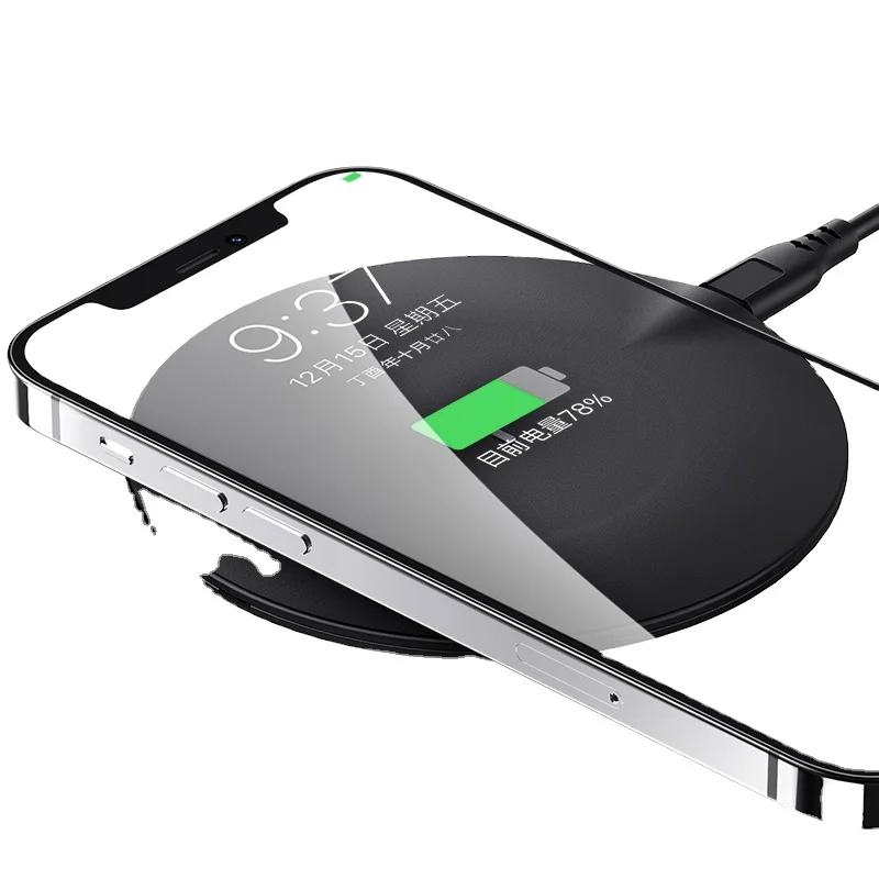 USAMS Compatible For Earbuds Charging High-efficient 6mm Sensitive 50g 15W Wireless Phone charger
USAMS Compatible For Earbuds Charging High-efficient 6mm Sensitive 50g 15W Wireless Phone charger