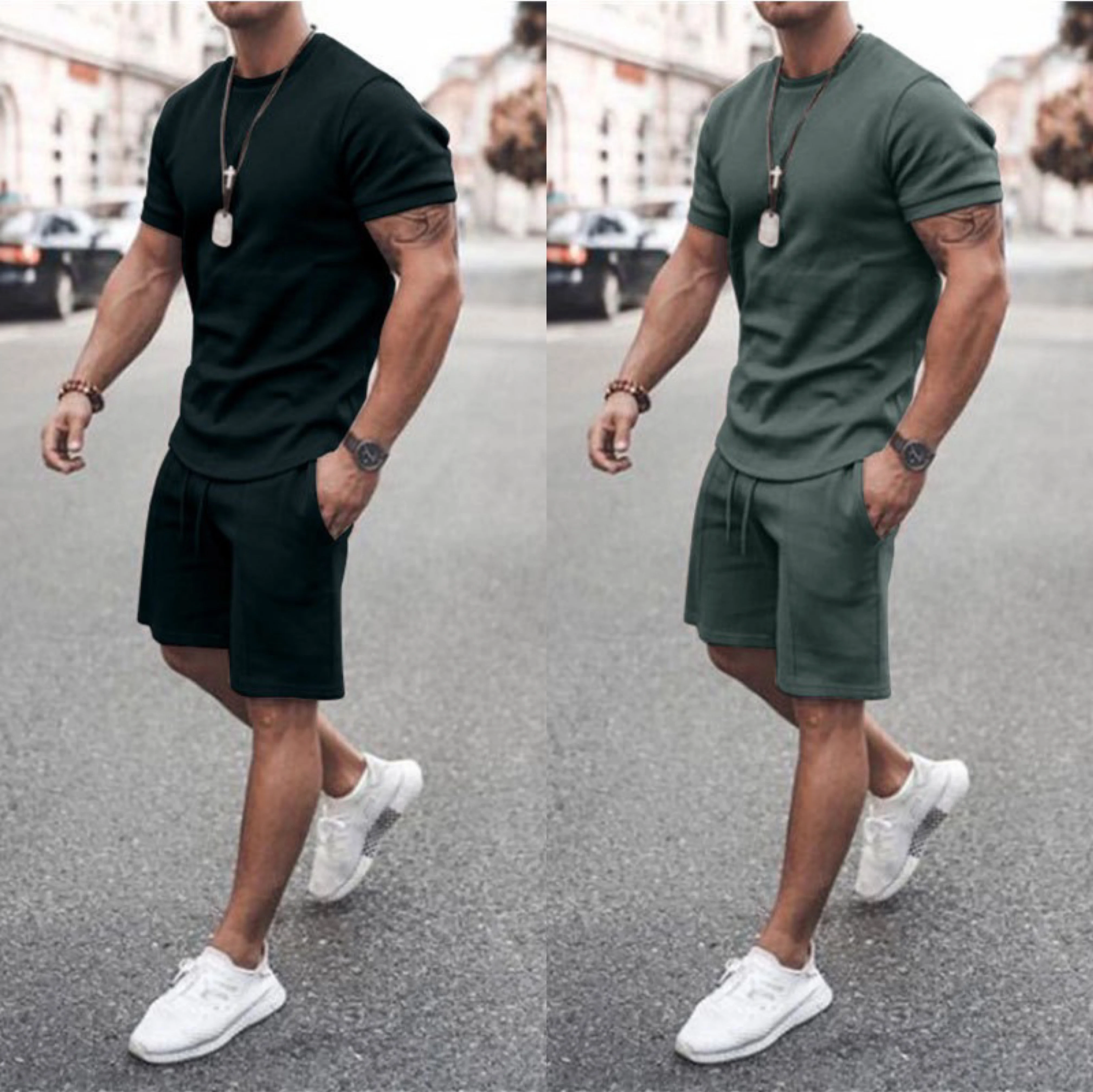 plus size men short set two piece solid lounge tracksuit short sleeve T-shirt plain jogging suit for male
plus size men short set two piece solid lounge tracksuit short sleeve T-shirt plain jogging suit for male