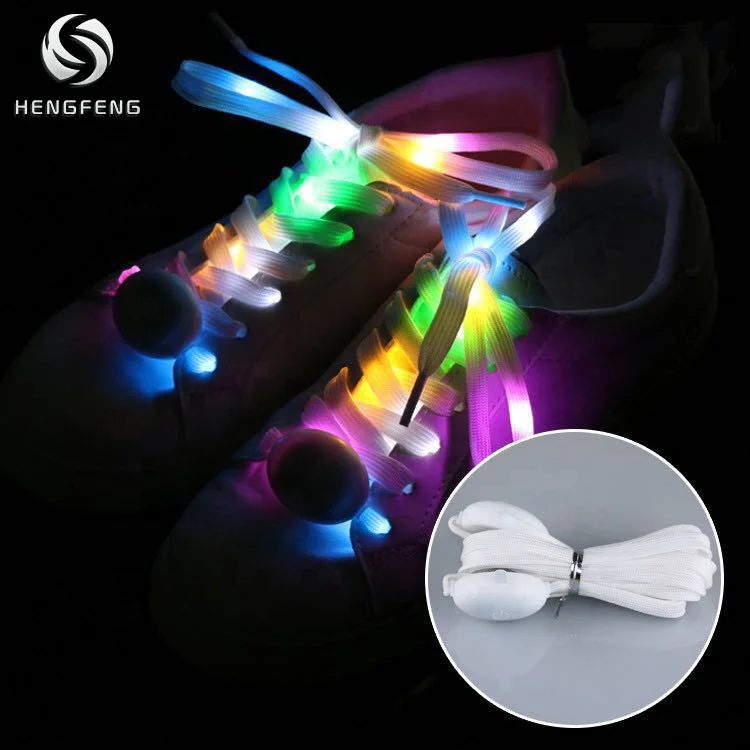 Factory direct sale low price high quality 8th generation nylon flat laces shoes lights Led shoelaces, 15 colors
Factory direct sale low price high quality 8th generation nylon flat laces shoes lights Led shoelaces, 15 colors