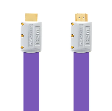 2019 High Speed Flat HDMI Cable Support Ethernet 4K 3D 2160p 1440p 1080p and Full HD - ANKUX.COM