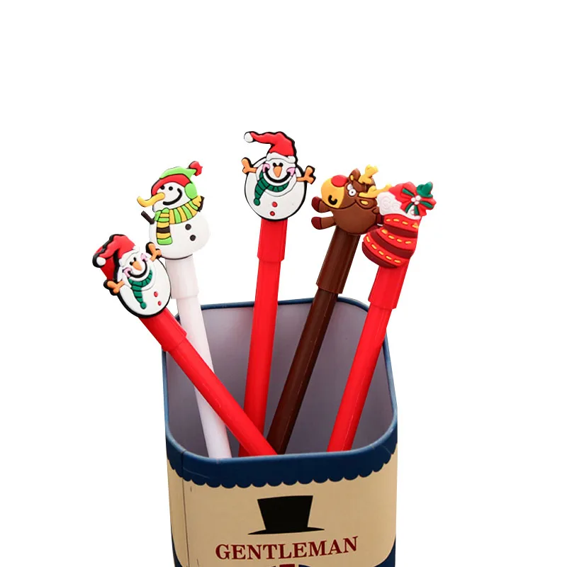 Creative Christmas Series Gel Pen 0.38MM Promotional Gift Stationery School Office Supply Christmas Gifts Cute Pens
Creative Christmas Series Gel Pen 0.38MM Promotional Gift Stationery School Office Supply Christmas Gifts Cute Pens