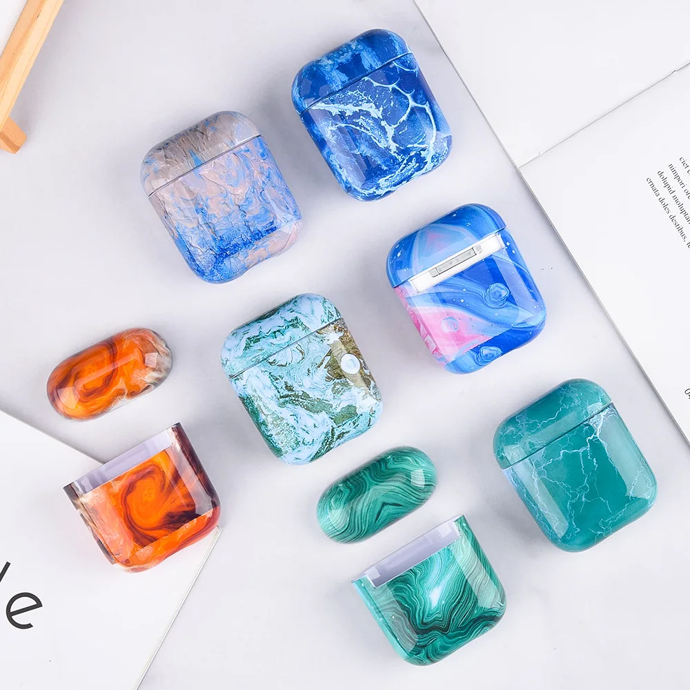 Free Shipping for Airpods 2 1 Charging box Luxury Glossy Marble Granite Cool Headset Cover, Colorful
Free Shipping for Airpods 2 1 Charging box Luxury Glossy Marble Granite Cool Headset Cover, Colorful