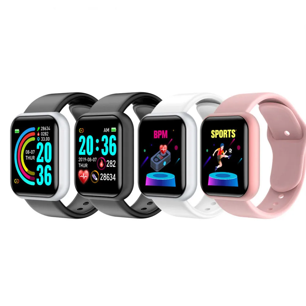 Cheapest Smart watch Y68 D20S fitness bracelet Heart Rate Blood Pressure Monitor smart bracelet, Black, white, pink, silver
Cheapest Smart watch Y68 D20S fitness bracelet Heart Rate Blood Pressure Monitor smart bracelet, Black, white, pink, silver