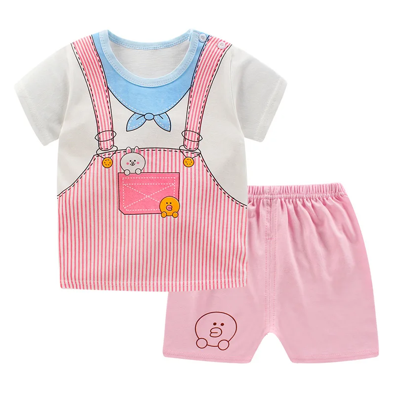 Wholesale custom summer children's cotton short sleeve shorts set of two pieces, Picture shows
Wholesale custom summer children's cotton short sleeve shorts set of two pieces, Picture shows