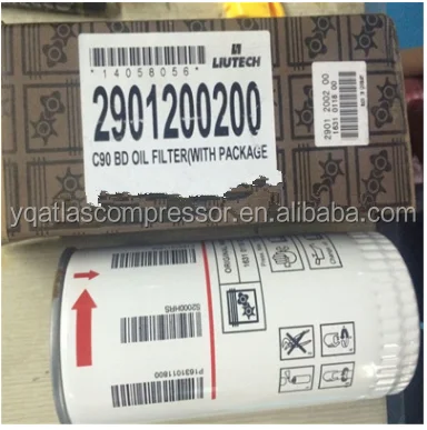 Atlascopco Screw Air Compressor Oil Filter 1631011800 1631011891