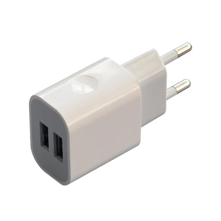 Fast Charging Wall Charger 5V 2A Dual Micro USB Port Mobile Charger For All Smartphone Electronic Sphygmomanometer, White
Fast Charging Wall Charger 5V 2A Dual Micro USB Port Mobile Charger For All Smartphone Electronic Sphygmomanometer, White