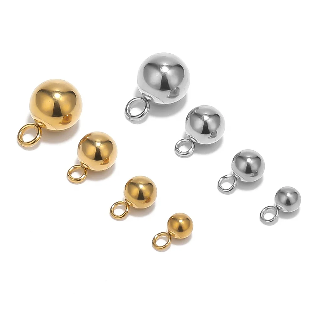 Solid Ball Beads Charms Pendants Necklace Making DIY Jewelry Earrings Findings Bracelets Supplies Accessories
Solid Ball Beads Charms Pendants Necklace Making DIY Jewelry Earrings Findings Bracelets Supplies Accessories