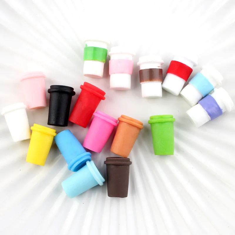 cute diy accessories artificial coffee cup design 3d resin bottle charms with brand logo
cute diy accessories artificial coffee cup design 3d resin bottle charms with brand logo