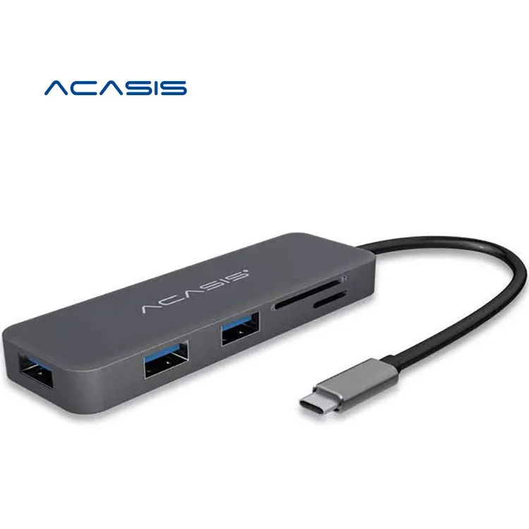5 in 1 USB C HUB USB-C to 3.0 HUB HD-compatible PD Adapter for Samsung Galaxy S9/S8 Huawei P20 Pro Type C HUB
5 in 1 USB C HUB USB-C to 3.0 HUB HD-compatible PD Adapter for Samsung Galaxy S9/S8 Huawei P20 Pro Type C HUB