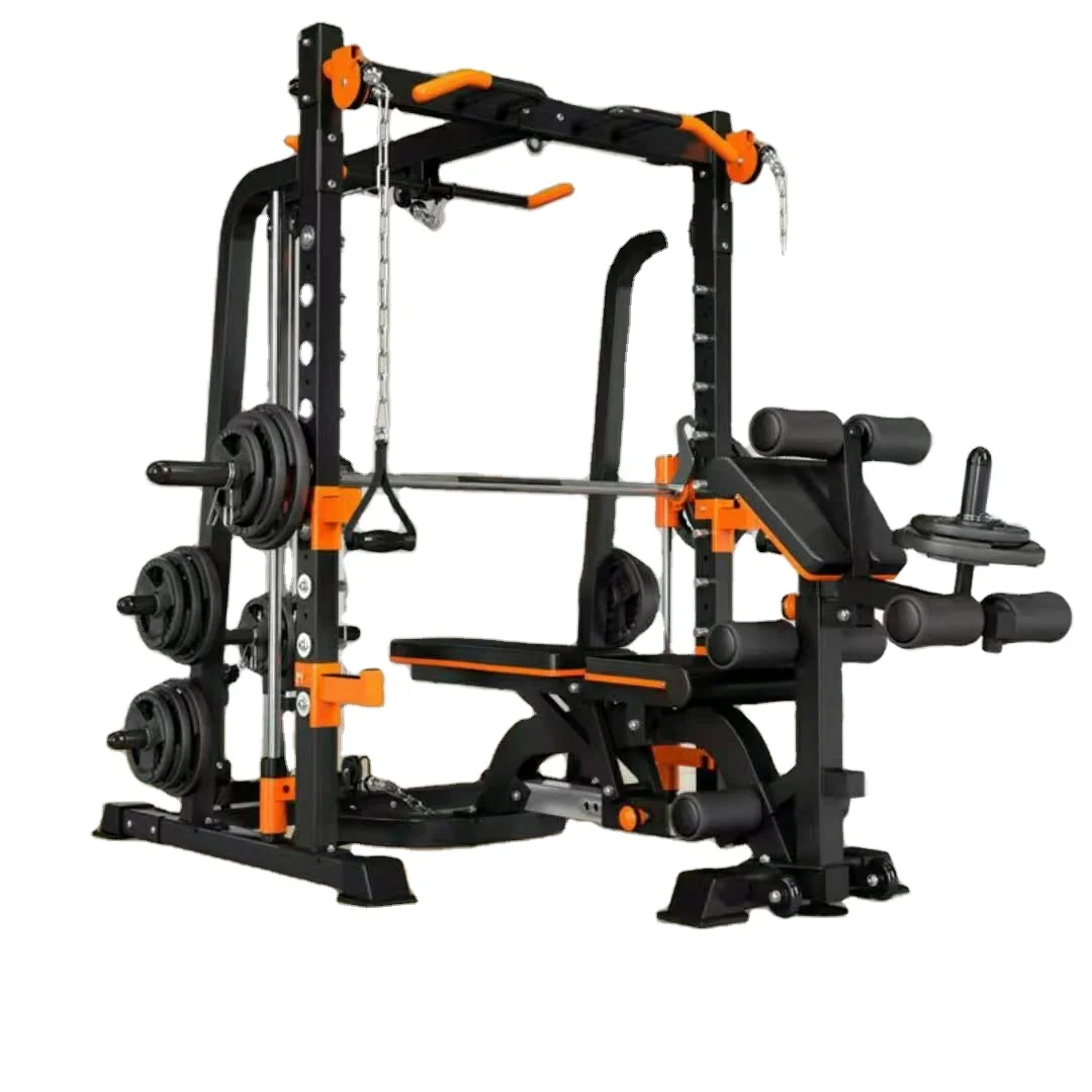 Factory sale various hot sale best quality new design comercial gym multi function equipment smith machine power rack, Optional
Factory sale various hot sale best quality new design comercial gym multi function equipment smith machine power rack, Optional