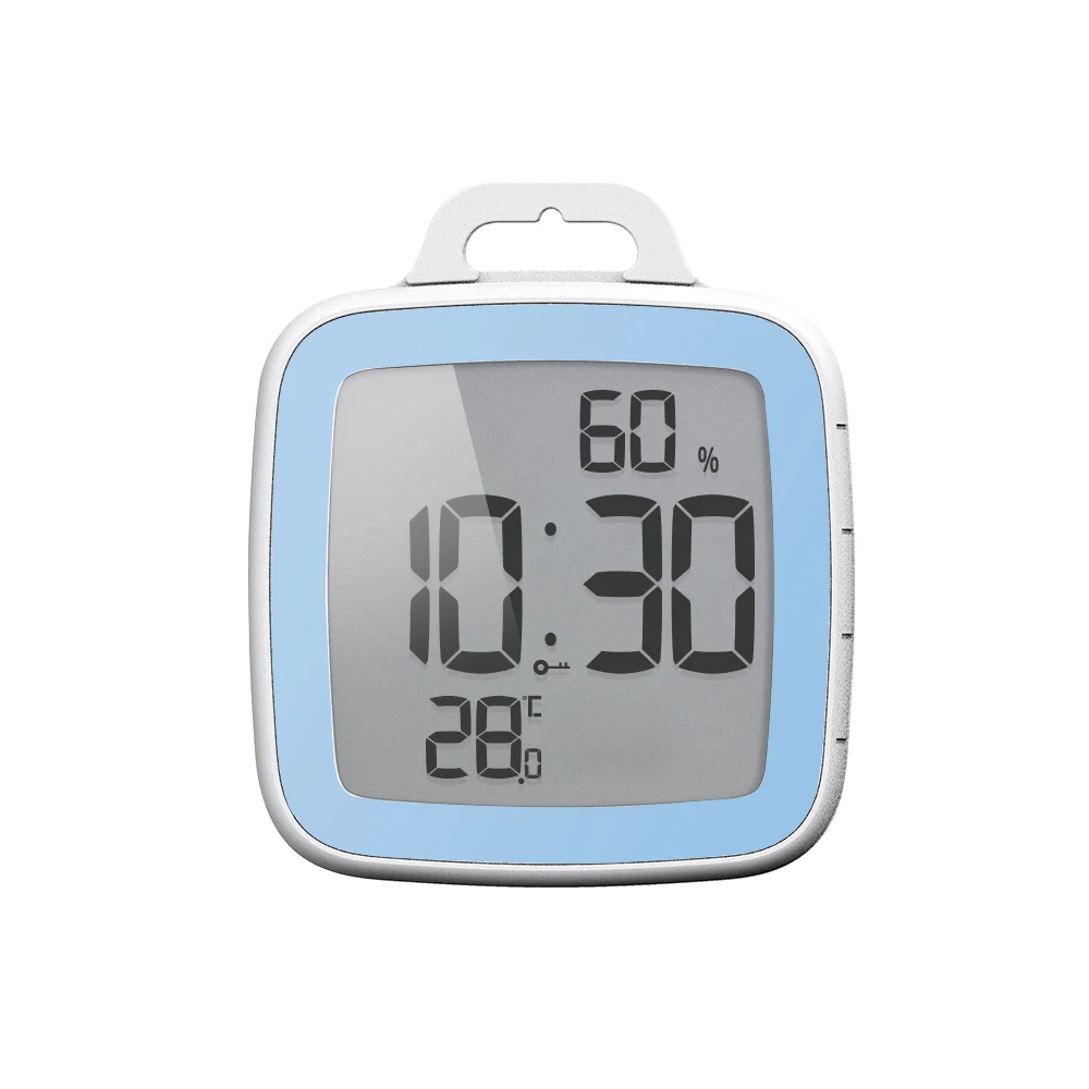 2021 new arrivals water resistant wall clock Indoor thermometer Hygrometer waterproof digital shower timer clock
2021 new arrivals water resistant wall clock Indoor thermometer Hygrometer waterproof digital shower timer clock
