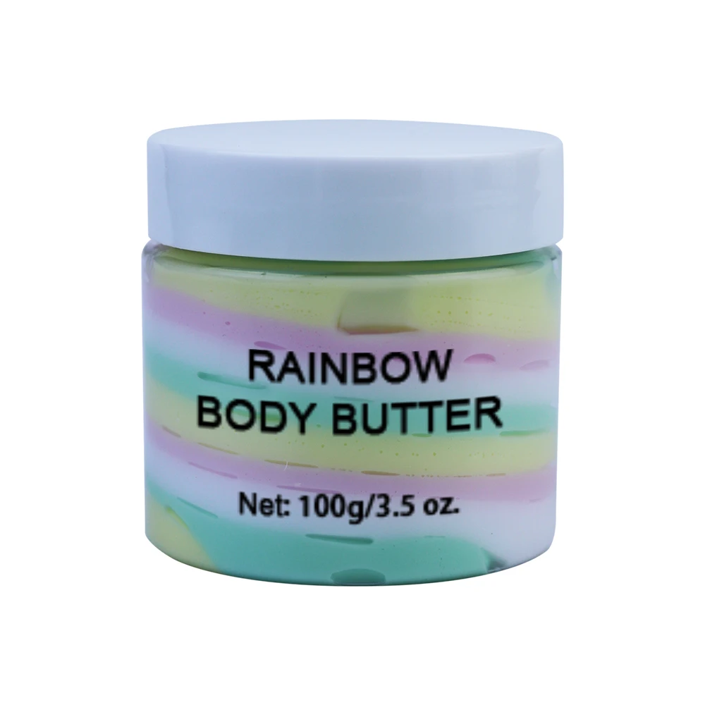 Light And Non-greasy Formula 100ml Body Butter Whitening Jars Bulk Body Butters Wholesale, Rainbow
Light And Non-greasy Formula 100ml Body Butter Whitening Jars Bulk Body Butters Wholesale, Rainbow