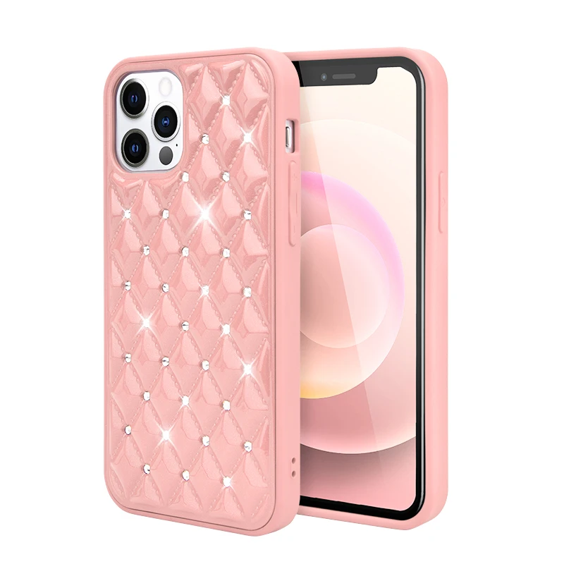 2021 Cost-effective diamond design waterproof shockproof scratchproof leather smart phone case cover for iPhone 6-13 Pro Max, 7 colors
2021 Cost-effective diamond design waterproof shockproof scratchproof leather smart phone case cover for iPhone 6-13 Pro Max, 7 colors
