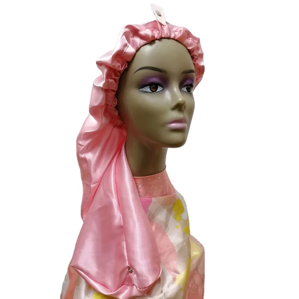 26inches Extra Large Silk Long Bonnet for Women Slap Clasped Single Layer Sleep Cap, Customize
26inches Extra Large Silk Long Bonnet for Women Slap Clasped Single Layer Sleep Cap, Customize