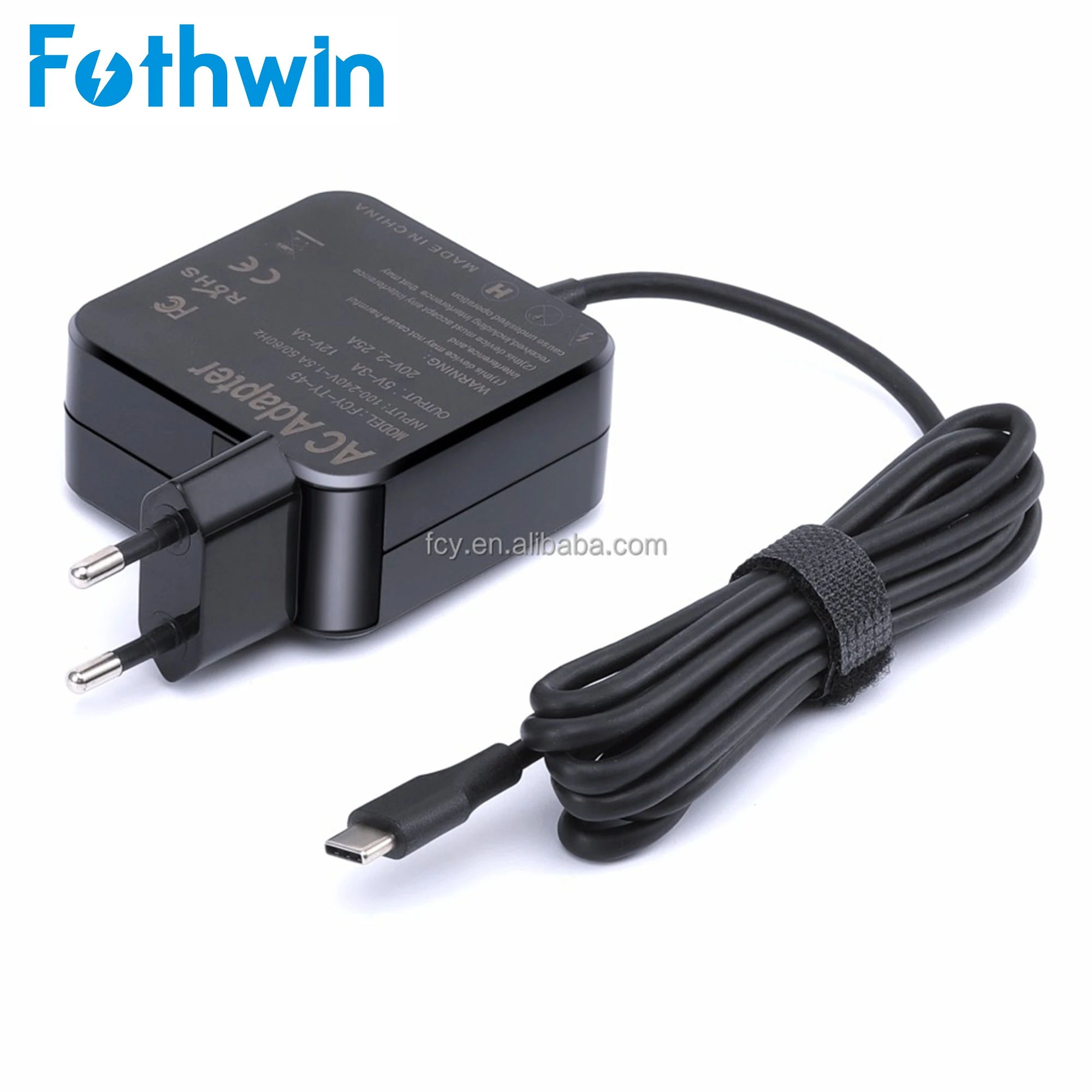 45W 20V 2.25A USB TYPE C Power Charger YOGA 5 Pro AC Adapter Laptop Charger USB TYPE C Charger