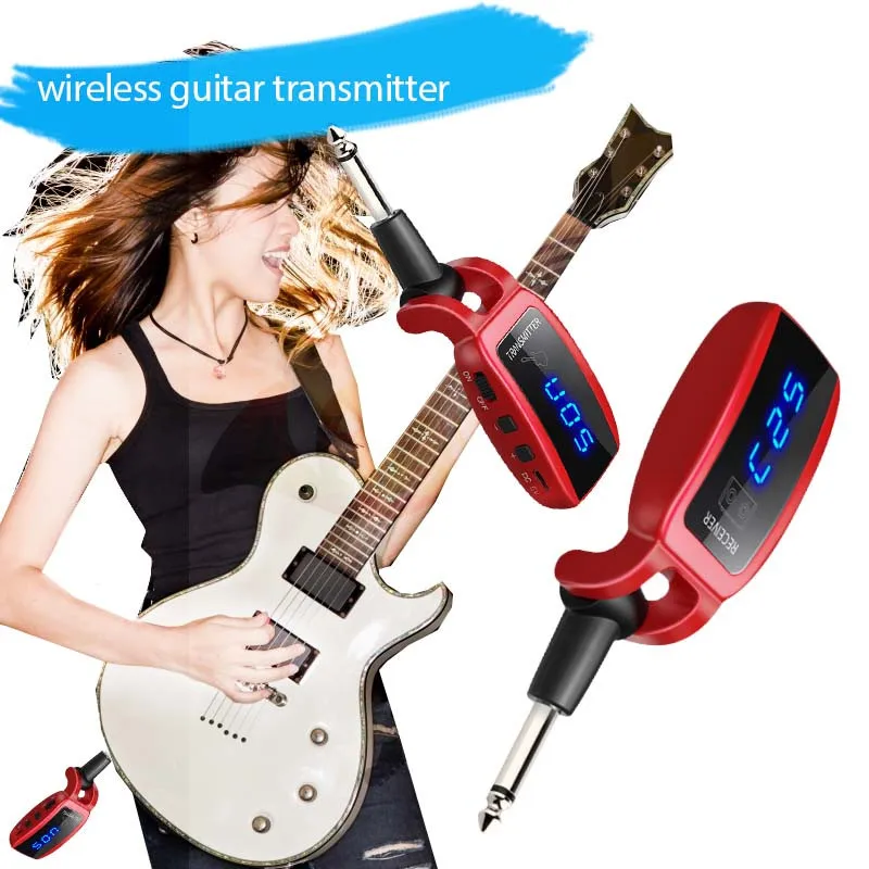 guitar wireless system UHF wireless microphone 6.35mm connector for musical instrument wireless guitar transmitter
guitar wireless system UHF wireless microphone 6.35mm connector for musical instrument wireless guitar transmitter