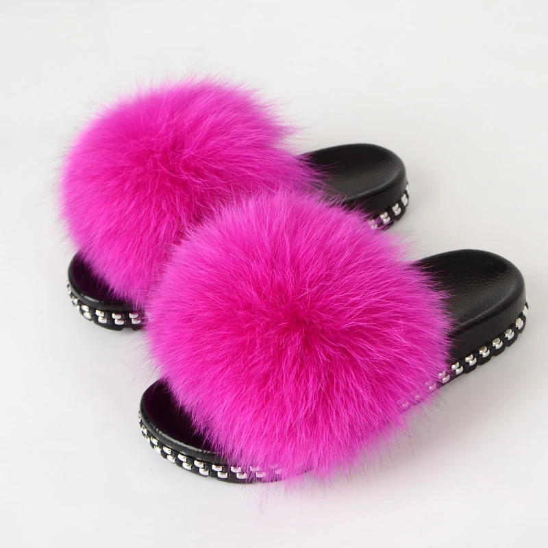 Jtfur New Fashion Lady Wholesale Woman Fur Slippers Shoes PVC Indoor Outdoor Fluffy Fur Slides, Customized color
Jtfur New Fashion Lady Wholesale Woman Fur Slippers Shoes PVC Indoor Outdoor Fluffy Fur Slides, Customized color