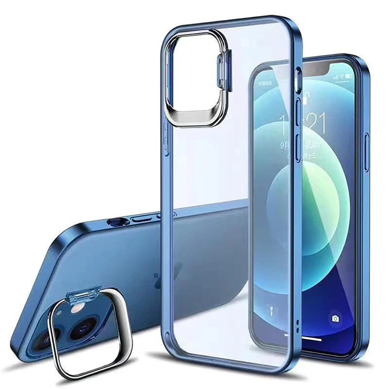 Laudtec Luxury Ultra Thin Metal Stand Holder Hard PC Shockproof Cover Clear Phone Case For iPhone 12 Pro Max 12 11 Pro Max
Laudtec Luxury Ultra Thin Metal Stand Holder Hard PC Shockproof Cover Clear Phone Case For iPhone 12 Pro Max 12 11 Pro Max