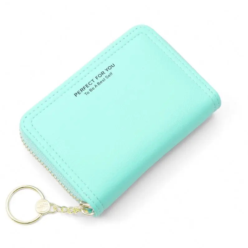 AIYIYANG Women Short Pu Leather Purses Card Holder Rfid Wallet Zipper Money Bag Factory Wholesale, Customized color
AIYIYANG Women Short Pu Leather Purses Card Holder Rfid Wallet Zipper Money Bag Factory Wholesale, Customized color