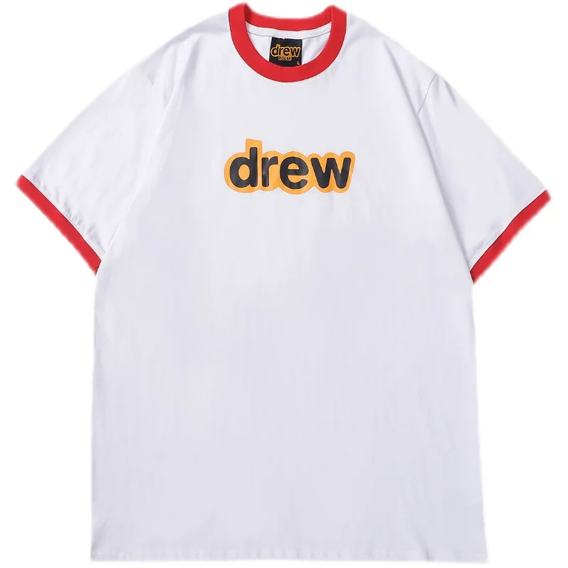 Smiley Justin Bieber Short-sleeved T-shirt Men's Stitching Color T-shirt Women's Loose Couples
Smiley Justin Bieber Short-sleeved T-shirt Men's Stitching Color T-shirt Women's Loose Couples