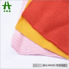 Mulinsen Textile Plain Dyed 100% Rayon 30s*24s Crepe Viscose Fabric