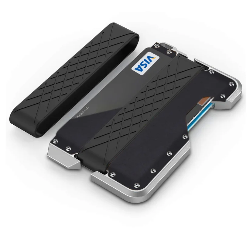 Factory direct sale durable aluminum card wallet credit card wallet aluminum card holder wallet, Customized
Factory direct sale durable aluminum card wallet credit card wallet aluminum card holder wallet, Customized
