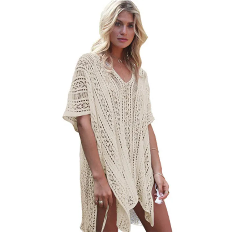 Popular New European And American Foreign Trade Bikini Beach Knitted Swimsuit, As picture
Popular New European And American Foreign Trade Bikini Beach Knitted Swimsuit, As picture