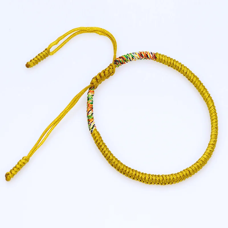 Popular Ethnic Wind Tibet King Kong Knot Bracelet Pure Hand Woven Hot Buddhist Braided Bracelet, Picture shows
Popular Ethnic Wind Tibet King Kong Knot Bracelet Pure Hand Woven Hot Buddhist Braided Bracelet, Picture shows