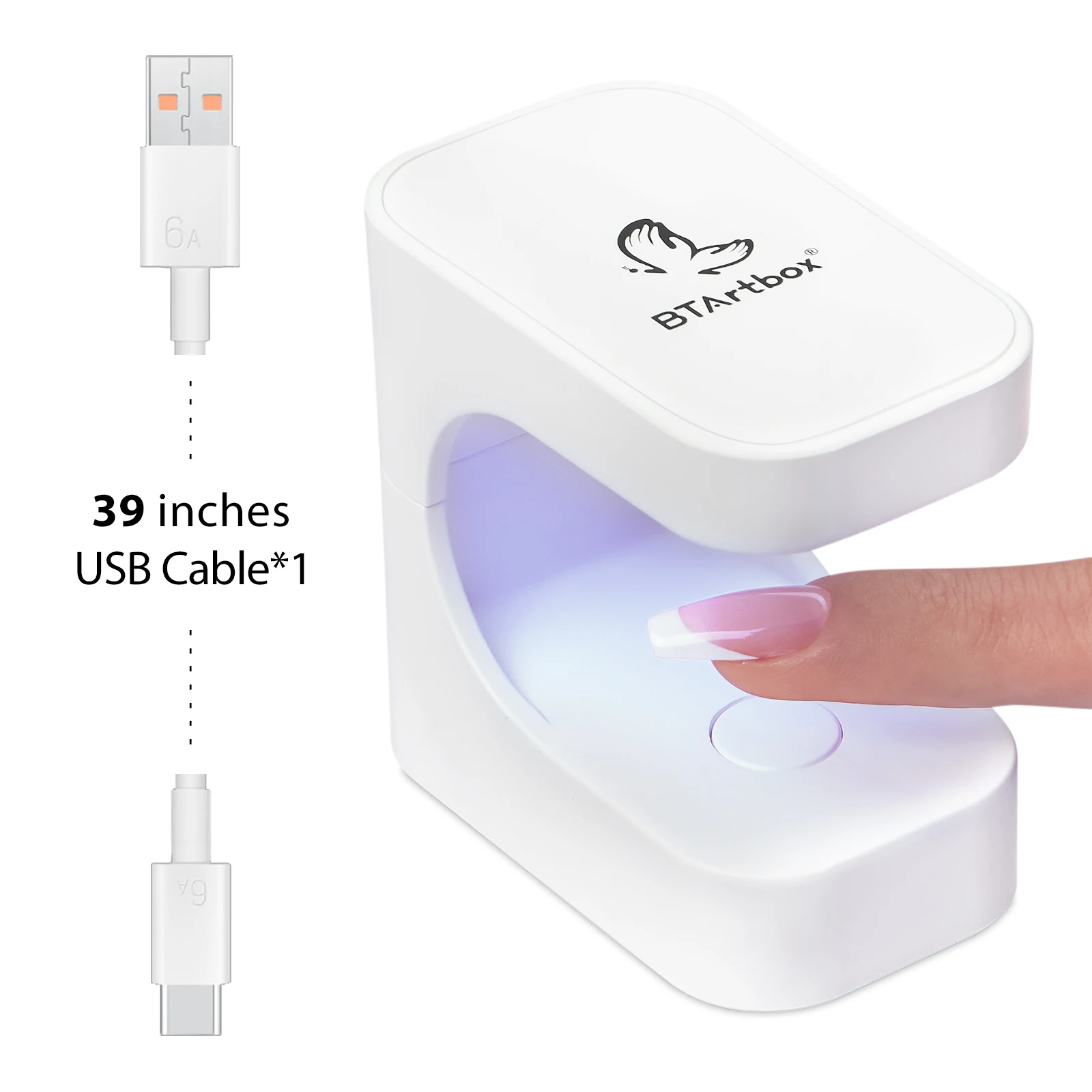 BTArtbox 6 Double Light Mini Nail Lamp Soft Gel Nail Extension System Uv Gel Led Lamp Led Fake Nail Art Tools For Home Salon
BTArtbox 6 Double Light Mini Nail Lamp Soft Gel Nail Extension System Uv Gel Led Lamp Led Fake Nail Art Tools For Home Salon