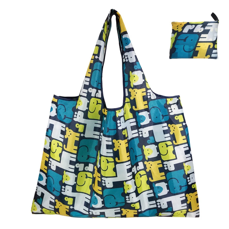 Heavy Duty Expandable Folding Tote Bag Large Reusable 210D Polyester Foldable Grocery Shopping Bag
Heavy Duty Expandable Folding Tote Bag Large Reusable 210D Polyester Foldable Grocery Shopping Bag