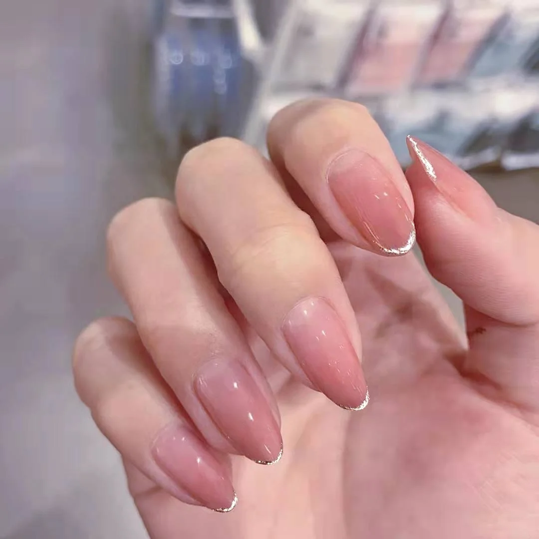 Amazon 24pcs Pointed Nude Powder French Phnom Penh Glitter False Nails Wearable Finished Waterproof Detachable Fake Nail Patch, Multiple colour
Amazon 24pcs Pointed Nude Powder French Phnom Penh Glitter False Nails Wearable Finished Waterproof Detachable Fake Nail Patch, Multiple colour