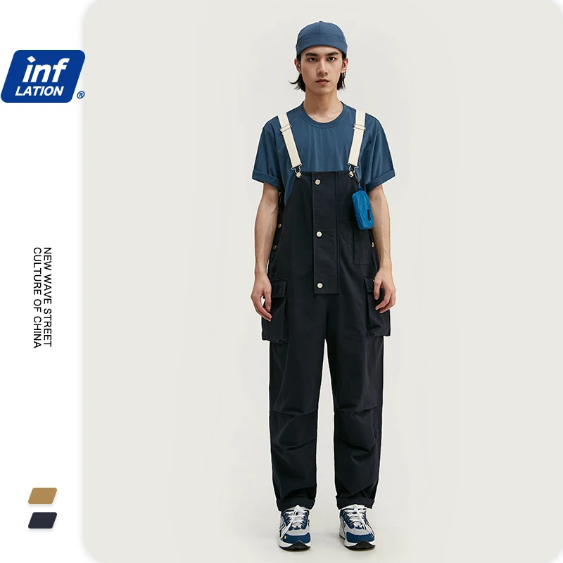 Wholesale Mens Overalls Loose Fit Casual Broadcloth Polyester Hip Hop Streetwear Mens Overalls Jumpsuit
Wholesale Mens Overalls Loose Fit Casual Broadcloth Polyester Hip Hop Streetwear Mens Overalls Jumpsuit