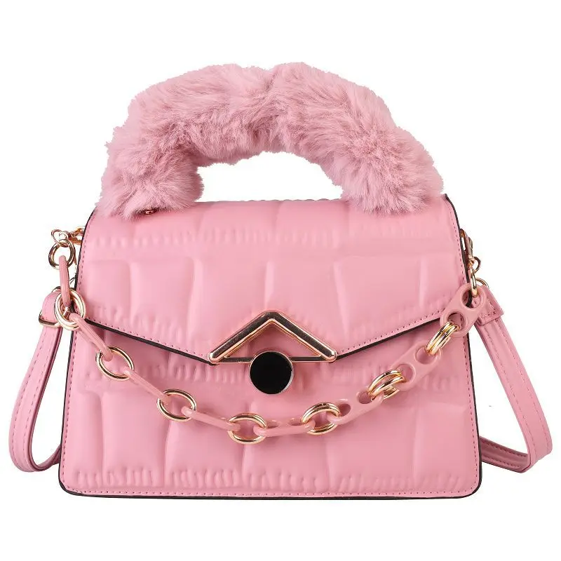 Hot sale fall plush handle chain hand bag ladies shoulder mini winter women faux fur purses and handbags, 8colors
Hot sale fall plush handle chain hand bag ladies shoulder mini winter women faux fur purses and handbags, 8colors