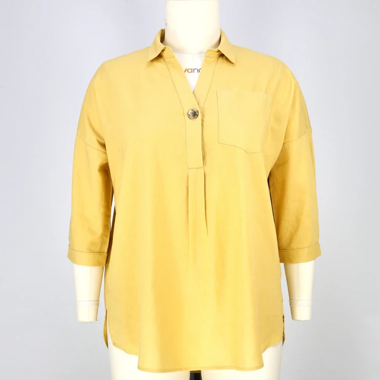 high quality nine quarter LINEN VISCOSE long sleeve office fashion tops blouse women new model shirts for girls
high quality nine quarter LINEN VISCOSE long sleeve office fashion tops blouse women new model shirts for girls