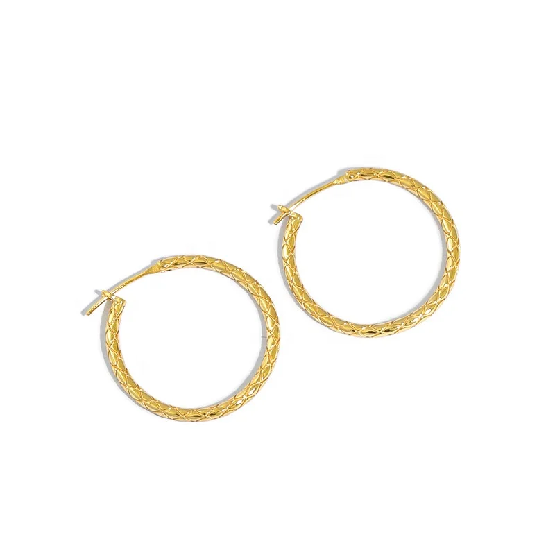 FSE541 high quality fashion minimalist circle hoop earring for women 925 silver earring
FSE541 high quality fashion minimalist circle hoop earring for women 925 silver earring