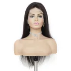 LSY Wholesale Natural Color Cuticle Aligned Unprocessed Brazilian Virgin Remy Human Hair Full Lace Wigs For Black Women
