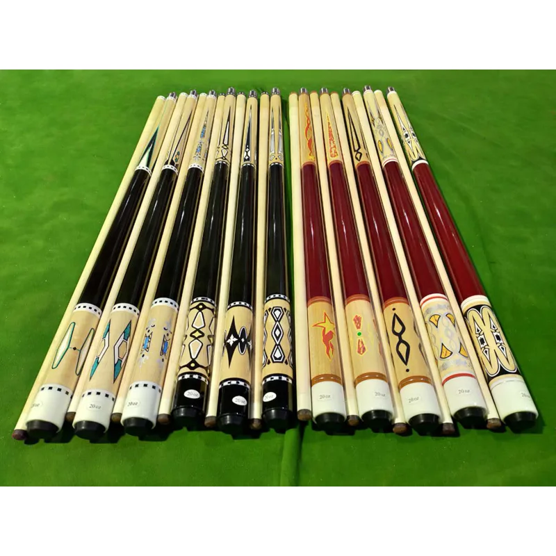 Superior Maple Wood 58" 1/2 Billiard Cue With Stainless Steel Uni-lock Joint, Colorful
Superior Maple Wood 58" 1/2 Billiard Cue With Stainless Steel Uni-lock Joint, Colorful