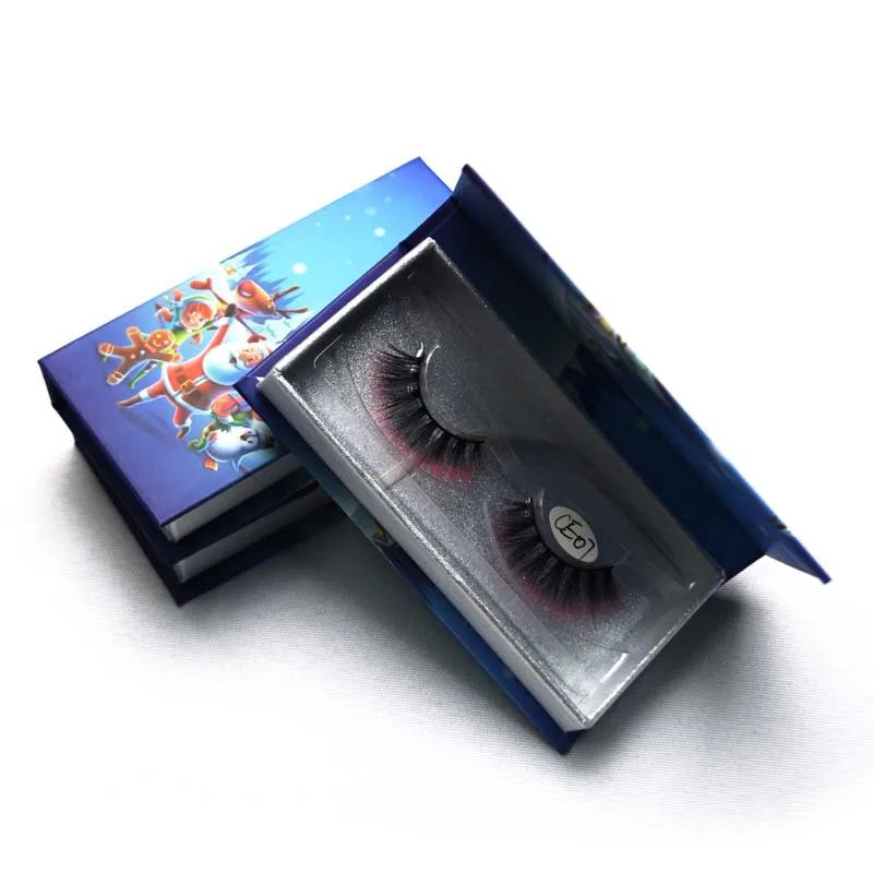 Christmas Lashes Gift Box Christmas Eyelashes Custom Packaging Box With 3D Real Mink Fur Eyelashes, Colorful
Christmas Lashes Gift Box Christmas Eyelashes Custom Packaging Box With 3D Real Mink Fur Eyelashes, Colorful