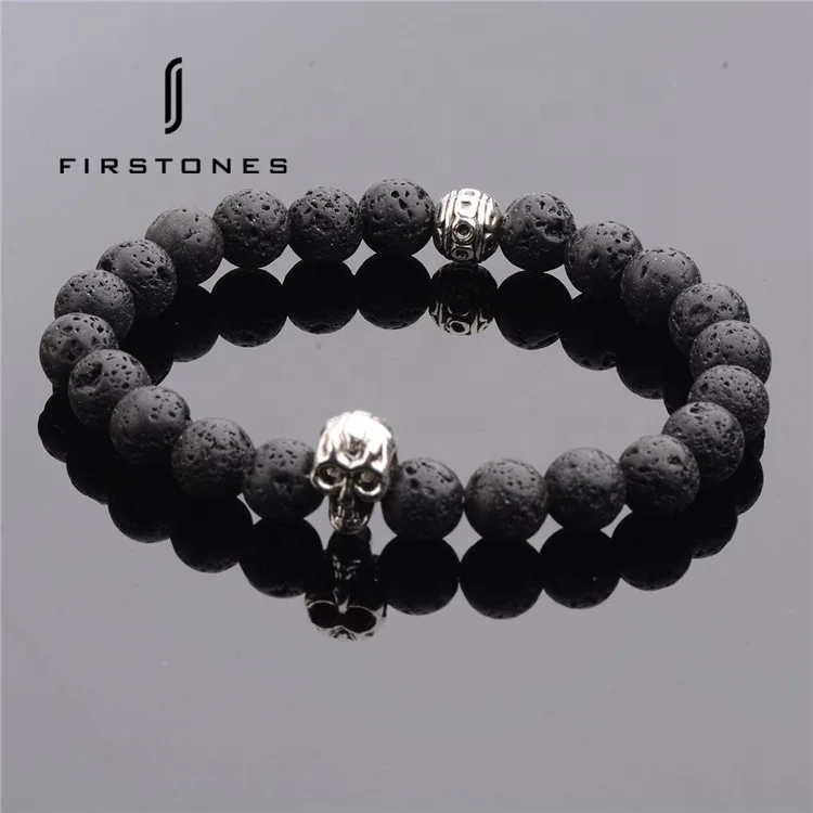 Explosive Skull Head Buddha Head Volcanic Stone Bracelet
Explosive Skull Head Buddha Head Volcanic Stone Bracelet