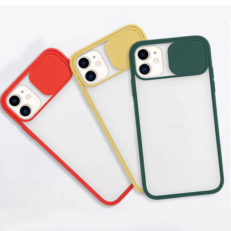 2022 NEW Drop Protection Shockproof Slide Camera Cover TPU Bumper Translucent Matte Phone case for iPhone 11 12 13 Pro Max, Purple, blue, pink, red,black, yellow, green
2022 NEW Drop Protection Shockproof Slide Camera Cover TPU Bumper Translucent Matte Phone case for iPhone 11 12 13 Pro Max, Purple, blue, pink, red,black, yellow, green