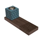 Incense Wood Luxury Wooden Incense Burner Fragrance Oud Oil Burner