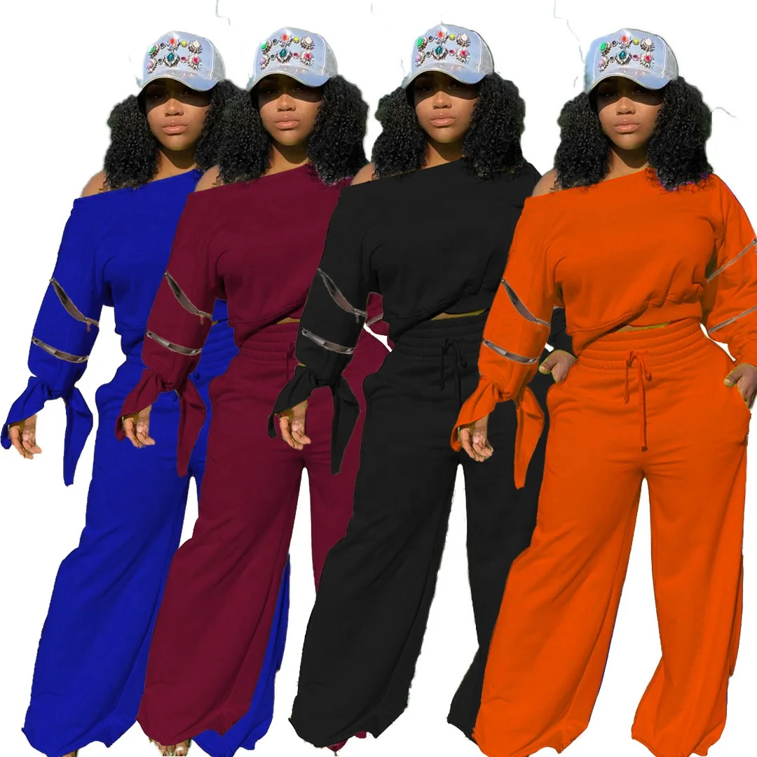 AI105-3116 2020 winter women clothing Fashion sexy two-piece pants suit with zipper long sleeve knotted wide leg pants
AI105-3116 2020 winter women clothing Fashion sexy two-piece pants suit with zipper long sleeve knotted wide leg pants