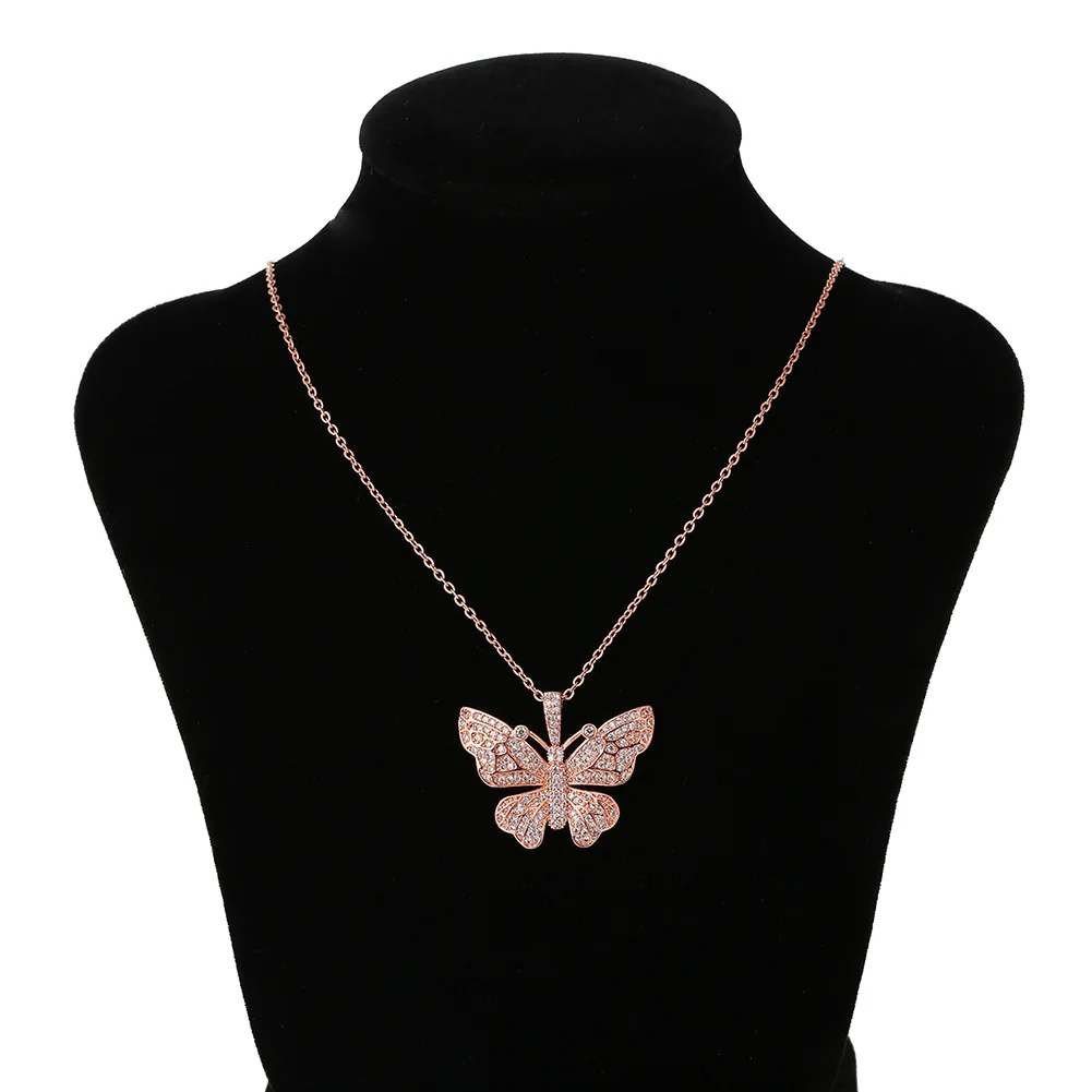 Korea Simple and Exquisite Gold Pendant 22k Gold Jewelry Necklace Shiny Rhinestone Crystal Butterfly Pendant Necklace Princess, Picture shows
Korea Simple and Exquisite Gold Pendant 22k Gold Jewelry Necklace Shiny Rhinestone Crystal Butterfly Pendant Necklace Princess, Picture shows