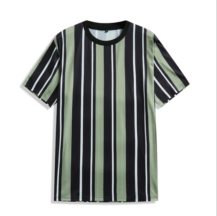 Mens T Shirt Summer Causal O-neck Short Sleeve Vertical Striped T-Shirt Men Sportswear Men's Clothing
Mens T Shirt Summer Causal O-neck Short Sleeve Vertical Striped T-Shirt Men Sportswear Men's Clothing